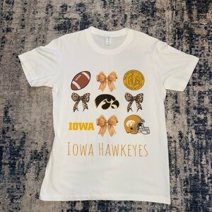 Iowa Hawkeyes Women's White T-Shirt